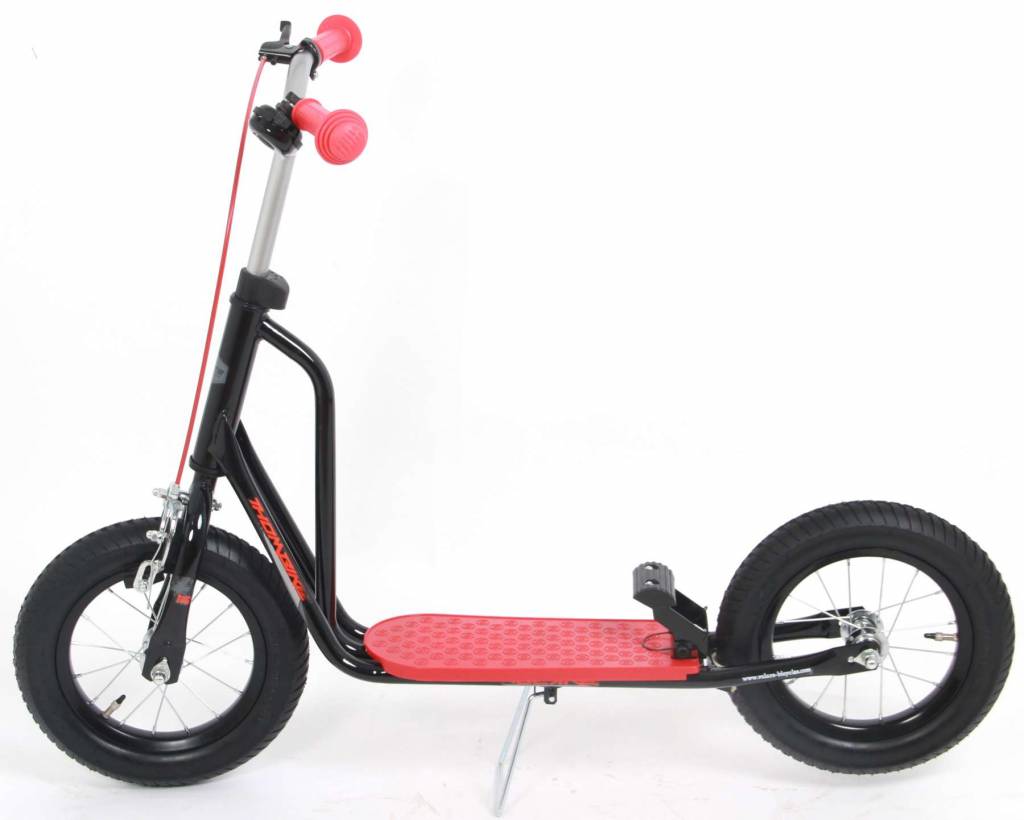 Volare Autoped 12 inch Zwart Rood - Wheelz4Kids™