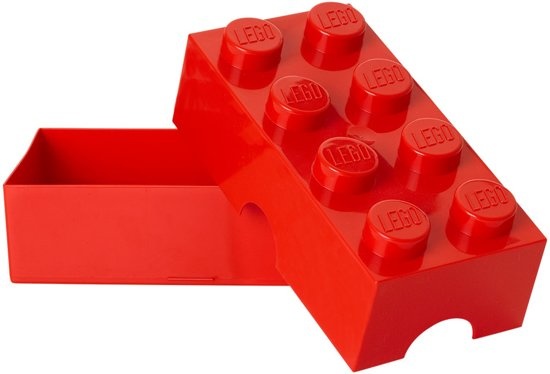 LEGO LUNCHBOX LEGO: BRICK 8 ROOD