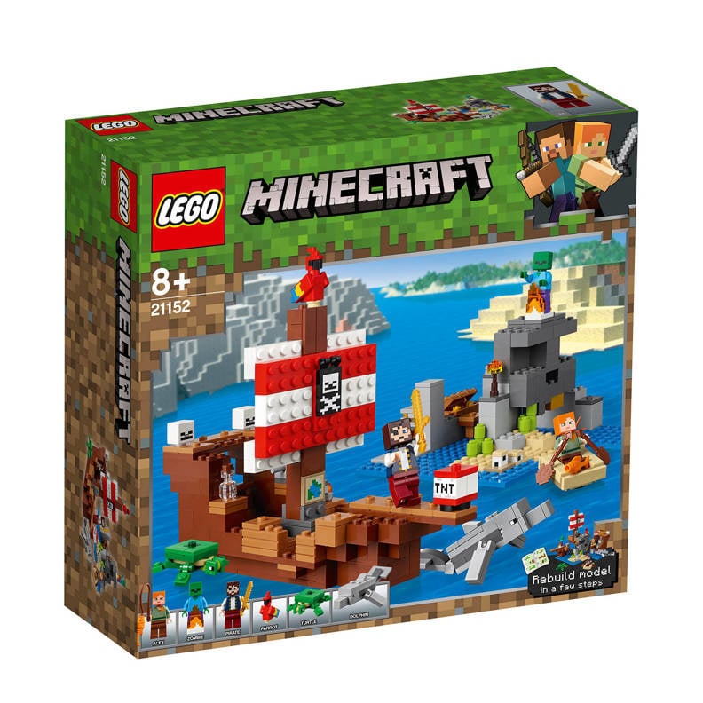 LEGO LEGO MINECRAFT AVONTUUR OP HET PIRATENSCHIP
