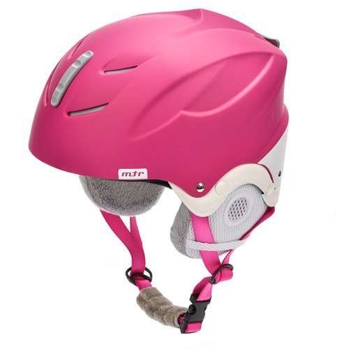 SKI HELM  LUMI ROZE  WIT Wheelz4Kids 