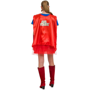 CARNAVAL SEXY SUPER WOMAN OUTFIT DAMES-MAAT L-XL