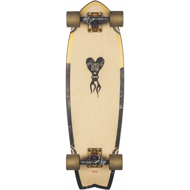 Globe Sun City 30" Skateboard | Gold & Marble