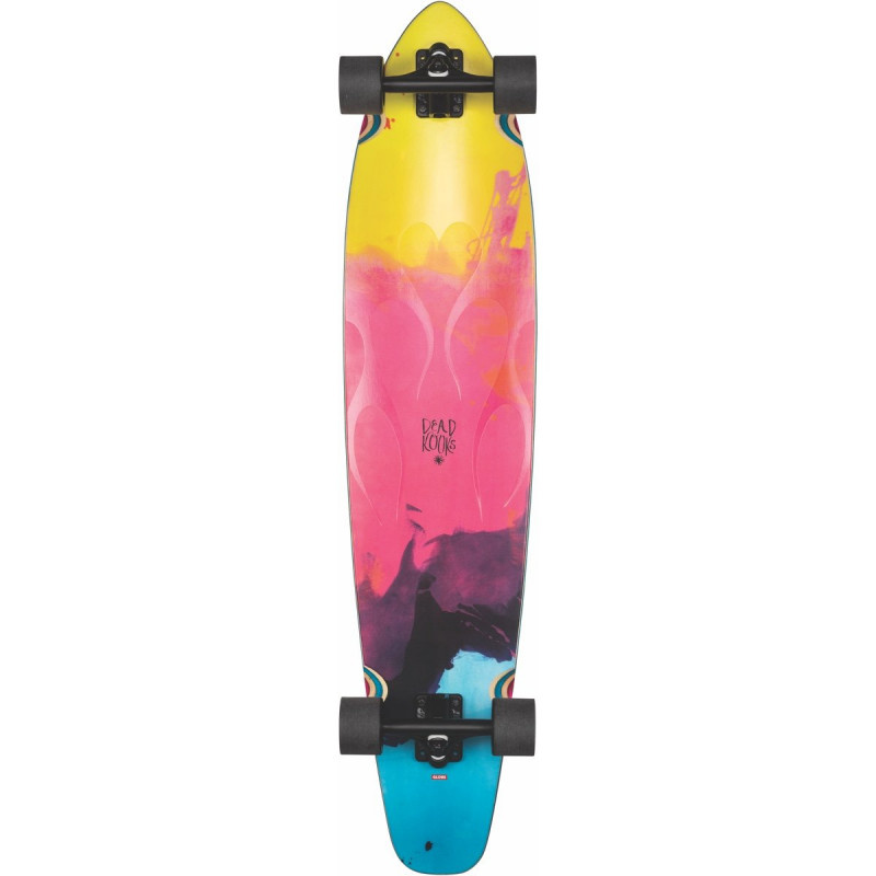 Globe Byron Bay Skateboard | Clear Flame