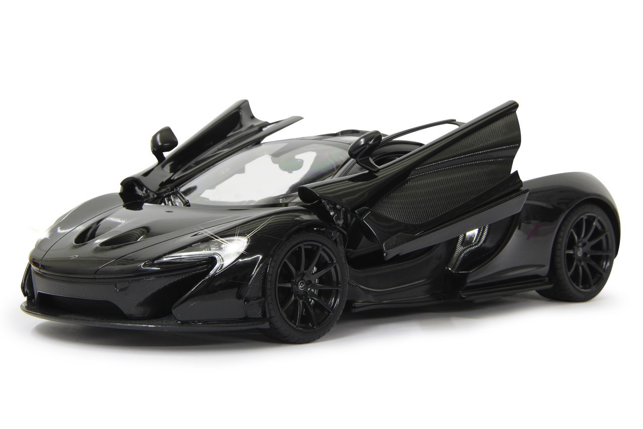 MC LAREN P1 1:14 27 MHZ MANUAL DOOR ZWART - Wheelz4Kids™