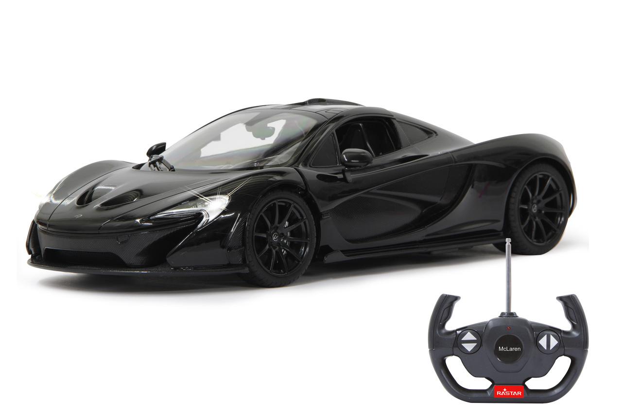 MC LAREN P1 1:14 27 MHZ MANUAL DOOR ZWART - Wheelz4Kids™