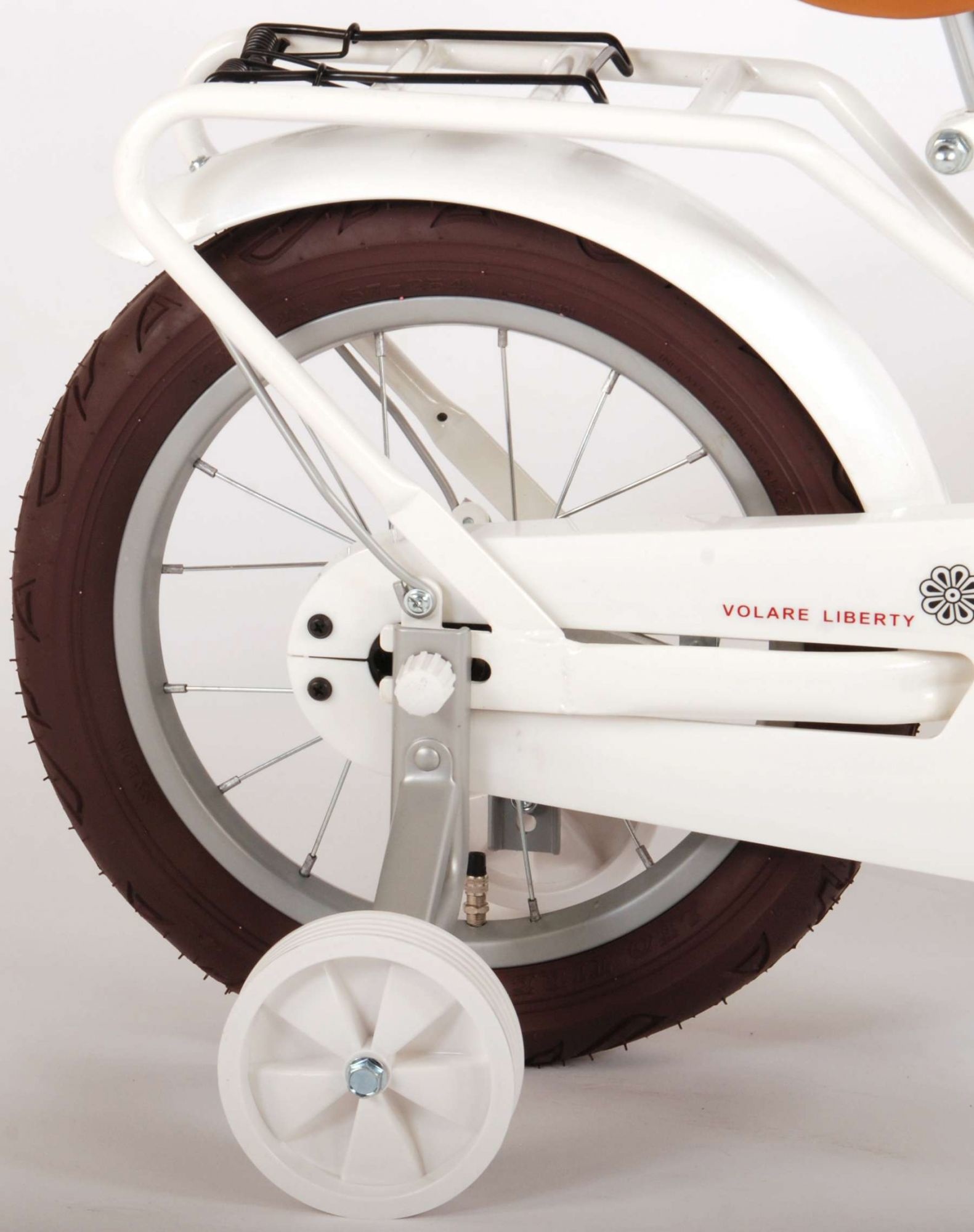 VOLARE LIBERTY 14 INCH KINDERFIETS, WIT - Wheelz4Kids™