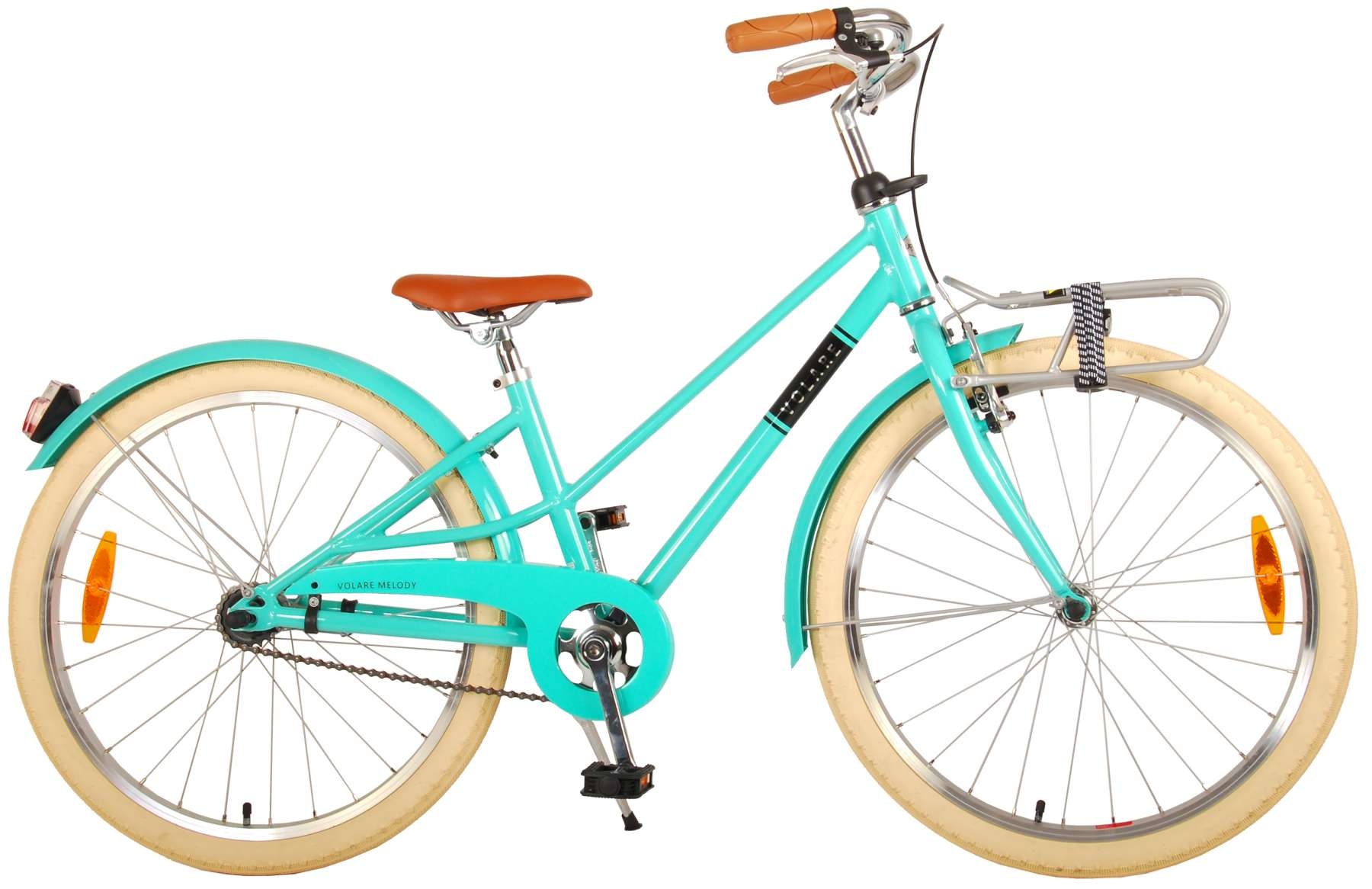 VOLARE MELODY 24 INCH KINDERFIETS, TURQUOISE - Wheelz4Kids™