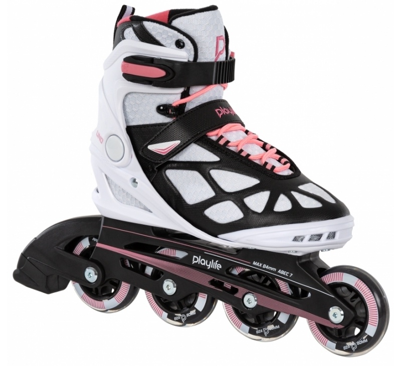 PLAYLIFE PLAYLIFE FITNESS SKATES, UNO PINK 80