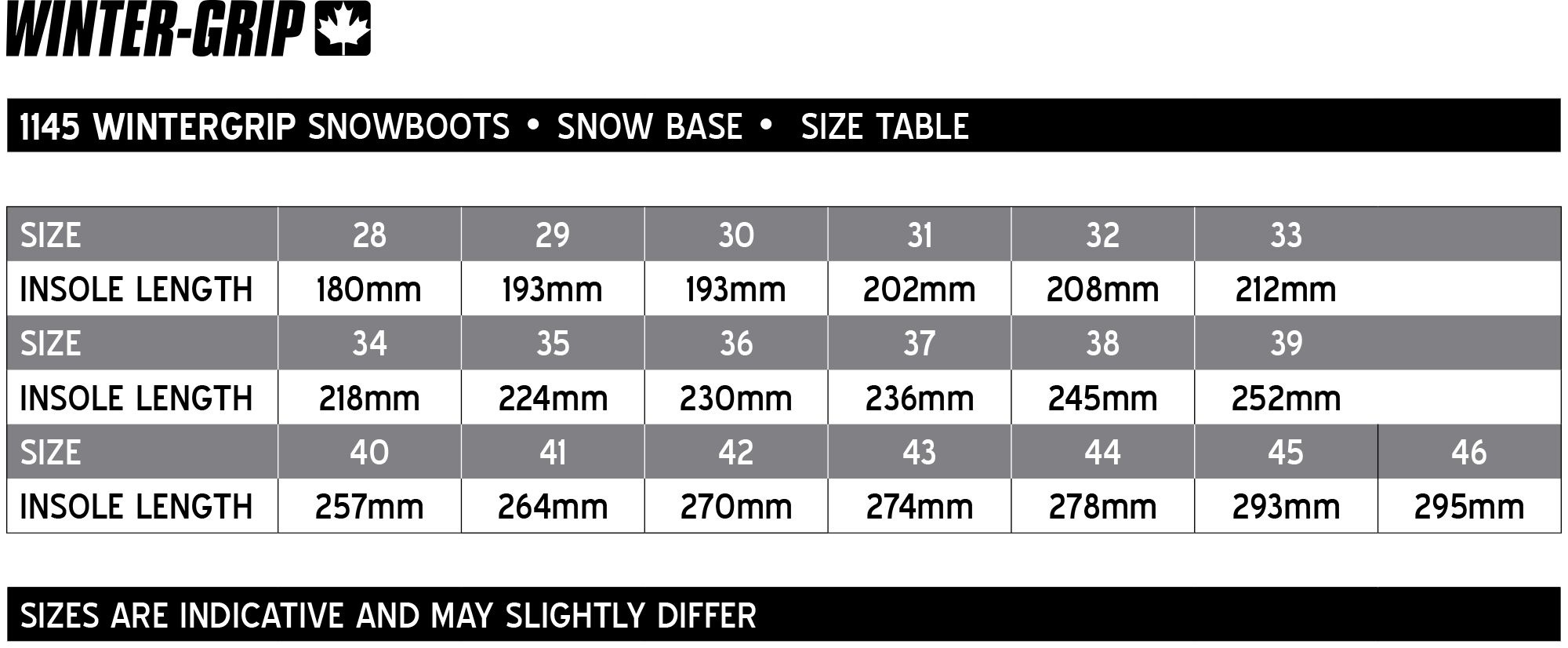 WINTER GRIP SNOWBOOTS SNOW BASE, ZWART/GRIJS