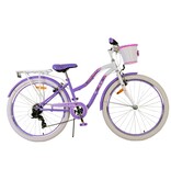 VOLARE Volare Lovely 26” Kinderfahrrad – Lila – 7-Gang