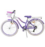 VOLARE Volare Lovely 26” Kinderfahrrad – Lila – 7-Gang
