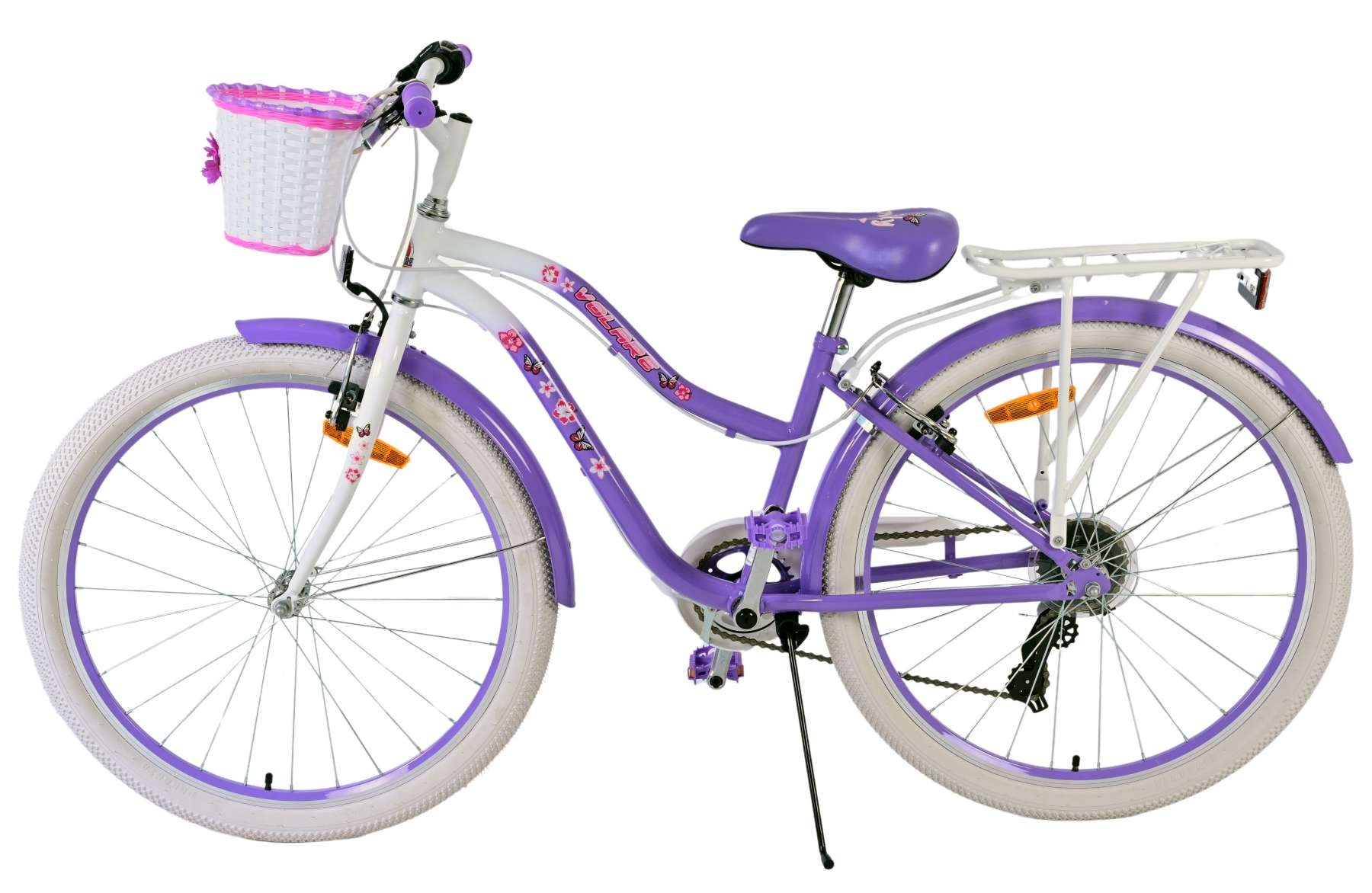 VOLARE Volare Lovely 26” Kinderfahrrad – Lila – 7-Gang