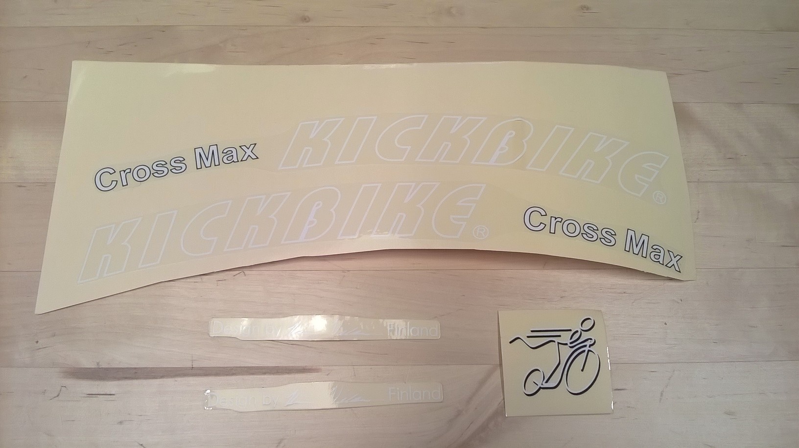 KICKBIKE STICKERSET CROSS MAX (SET OF 5)
