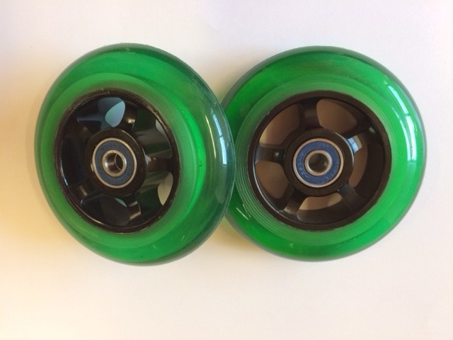 JD BUG WHEELSET 100 MM BLACK-GREEN