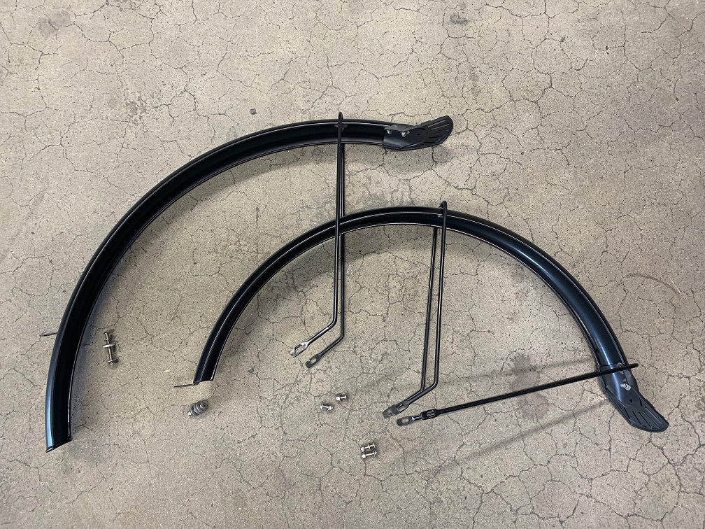 MUDGUARDSET MIBO Split DISC 26"/20" BLACK