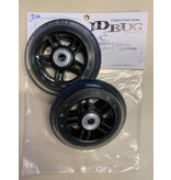 JD BUG WHEELSET 100 MM BLACK FOR ORIGINAL STREET