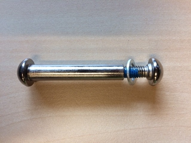 JD BUG AXLE 145 MM FRONTWHEEL118 BMX