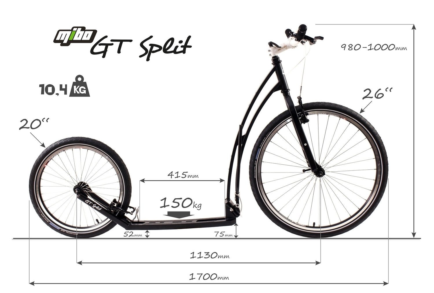 SALE - MIBO SPLIT WHITE