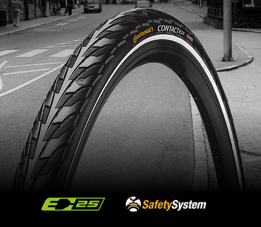 TYRE 28 x 1 1/4 x 1 3/4 CONTINENTAL CONTACT