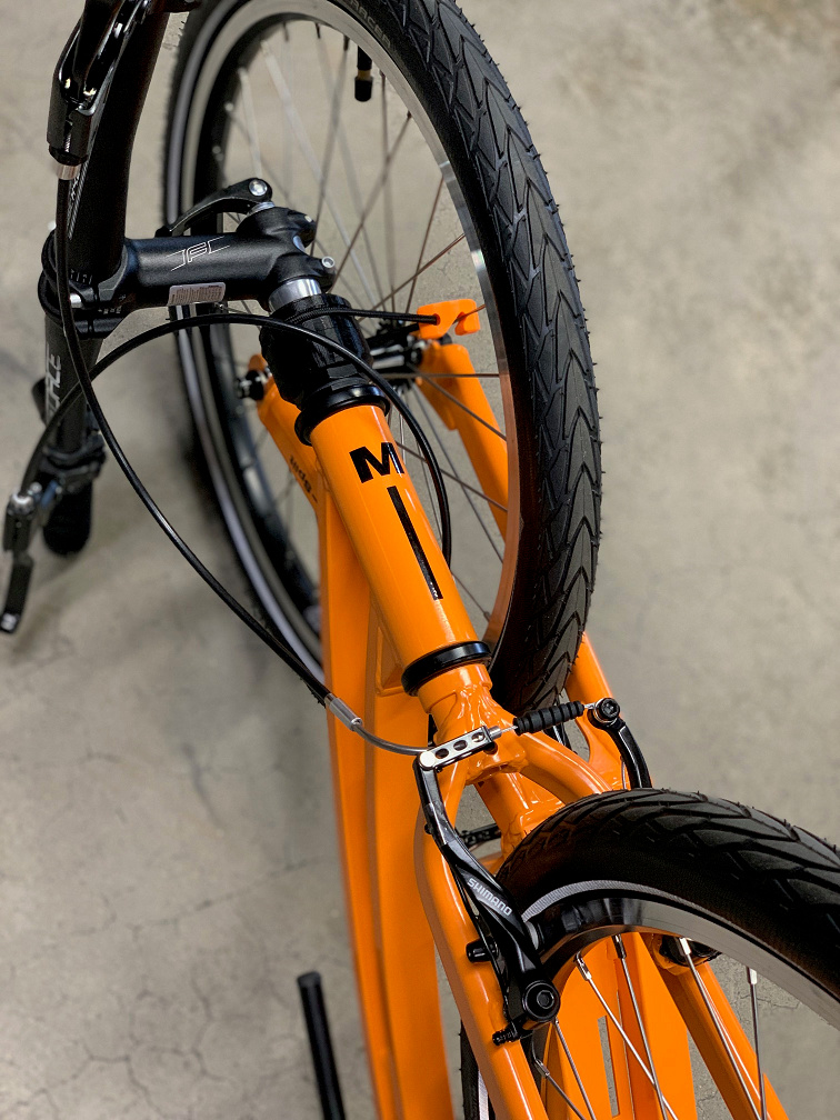 Folding aid for MIBO scooters