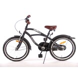 Volare Black Cruiser Kinderfiets - Jongens - 18 inch - Zwart - 95% afgemonteerd