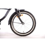 Volare Black Cruiser Kinderfiets - Jongens - 18 inch - Zwart - 95% afgemonteerd