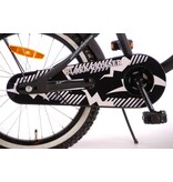 Volare Black Cruiser Kinderfiets - Jongens - 18 inch - Zwart - 95% afgemonteerd