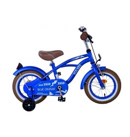 Volare Blue Cruiser Kinderfahrrad - Jungen - 12 Zoll - Blau - 85% zusammengebaut