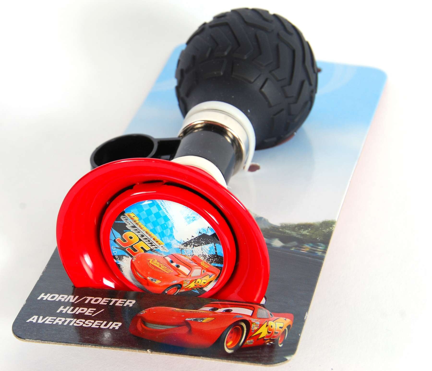 Disney Cars Fietstoeter - Jongens - Rood Zwart