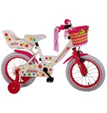 Volare Ashley Kinderfahrrad - Mädchen - 14 Zoll - Weiß - 95% zusammengebaut