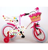 Volare Ashley Kinderfahrrad - Mädchen - 14 Zoll - Weiß - 95% zusammengebaut