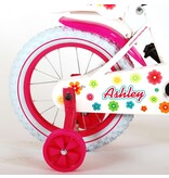 Volare Ashley Kinderfahrrad - Mädchen - 14 Zoll - Weiß - 95% zusammengebaut