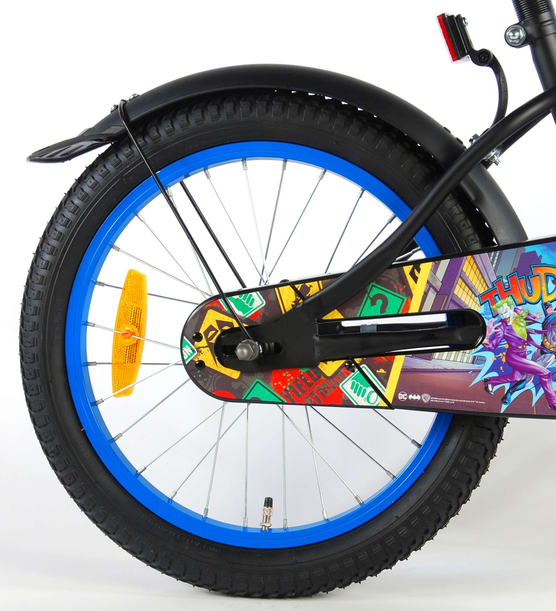 Batman Kinderfahrrad - Jungen - 18 Zoll - Schwarz