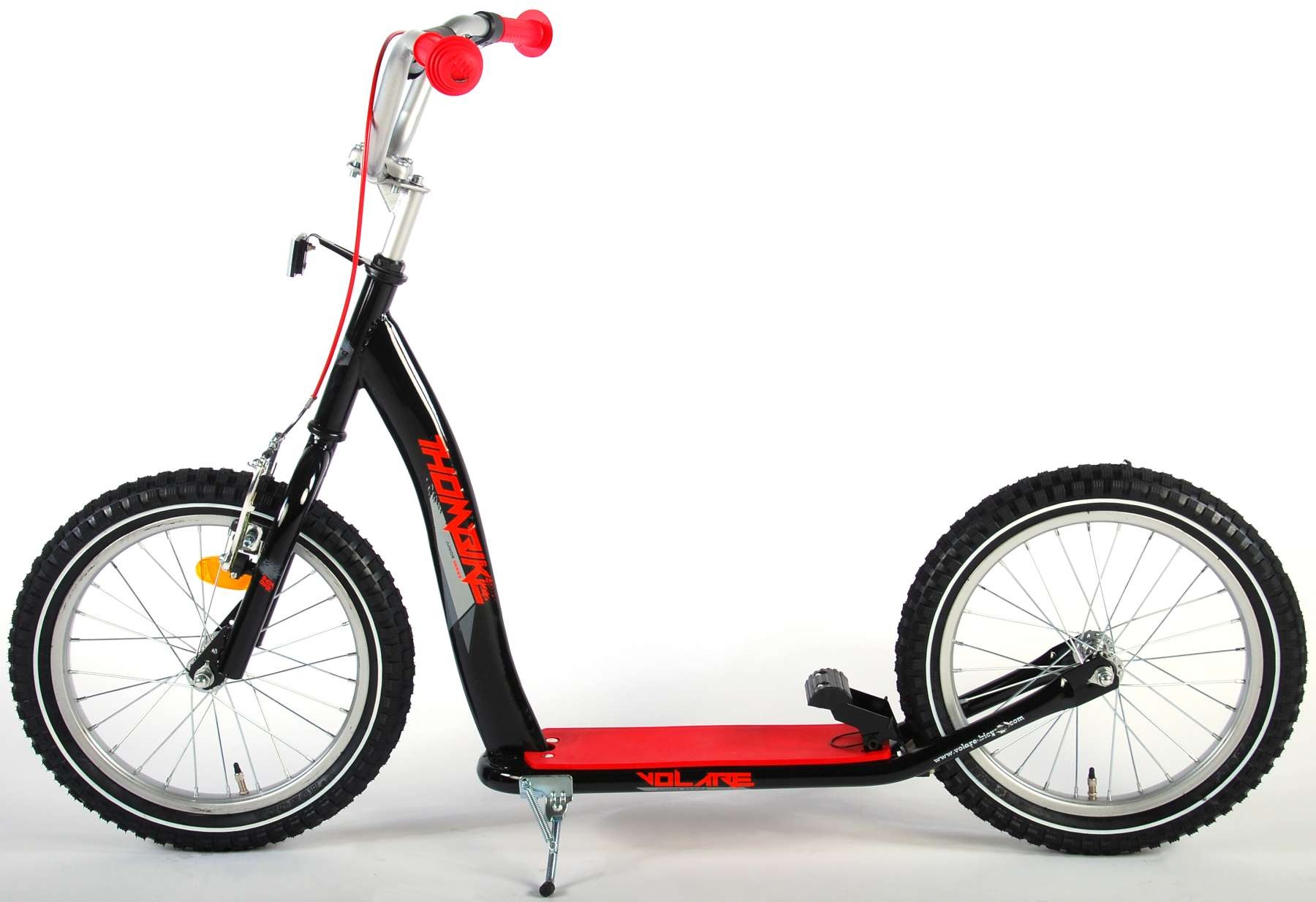 Volare Roller 16 Zoll Schwarz Rot