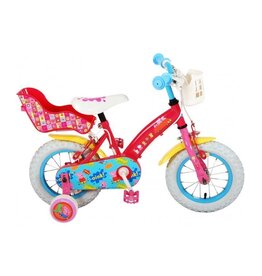 Peppa Pig Kinderfahrrad - Mädchen - 12 Zoll - Pink - Zwei Handbremsen
