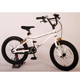 Volare Cool Rider Kinderfahrrad - Jungen - 18 Zoll - Weiß - 95% zusammengebaut - Prime Collection