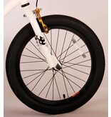 Volare Cool Rider Kinderfahrrad - Jungen - 18 Zoll - Weiß - 95% zusammengebaut - Prime Collection
