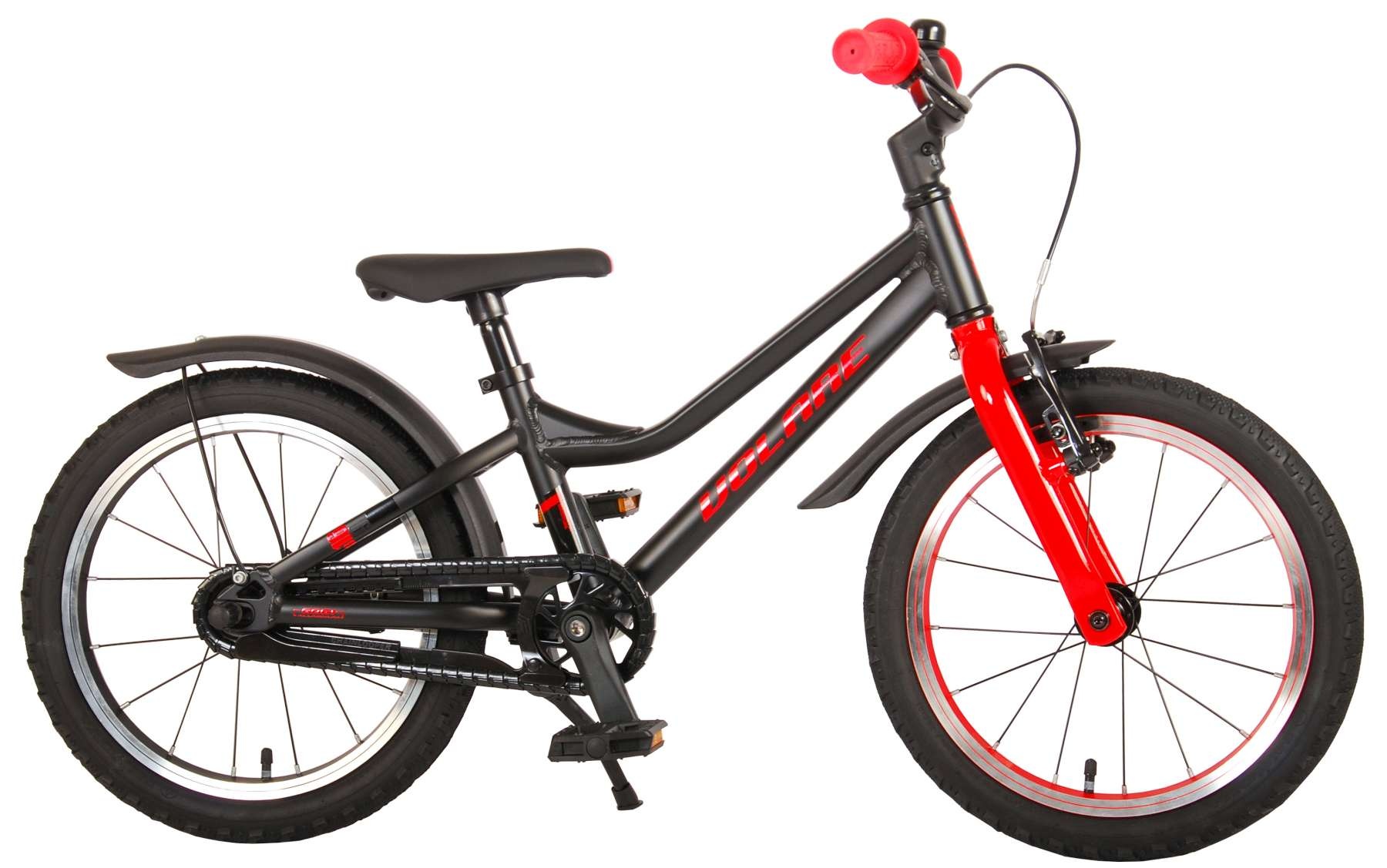 Volare Blaster Children Bicycle - Boys - 16 inch  - Black/Red - Prime Collection