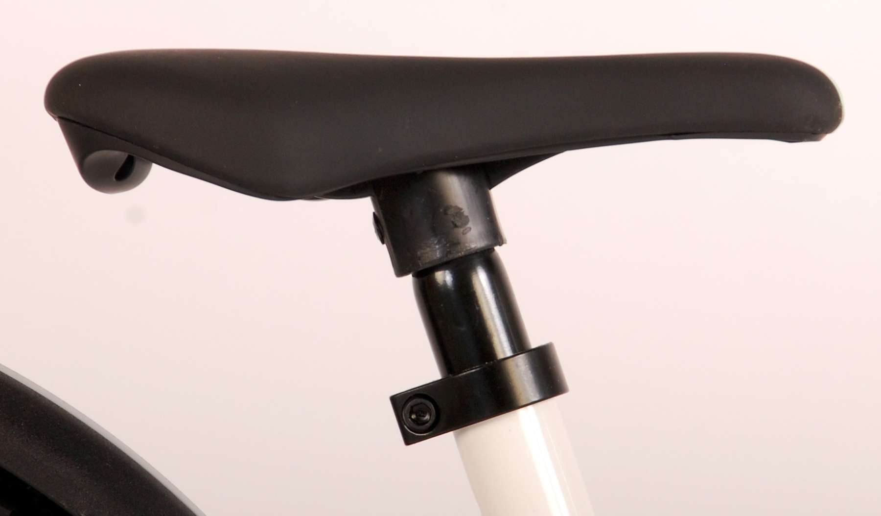 Volare Glamour Kinderfahrrad - Mädchen - 18 Zoll - Weiß/Mintgrün - Prime Collection
