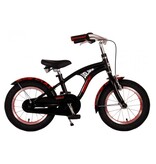 Volare Miracle Cruiser Kinderfahrrad - Jungen - 14 Zoll - Mattschwarz - Prime Collection