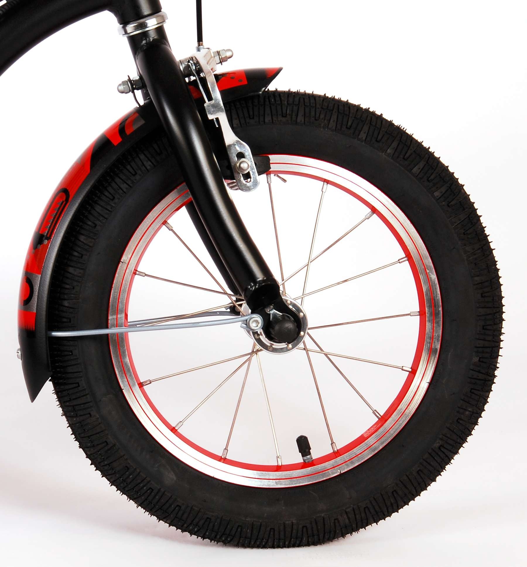 Volare Miracle Cruiser children's bike - boys - 14 inch - matt black - Prime Collection