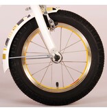 Volare Miracle Cruiser Kinderfahrrad - Mädchen - 14 Zoll - Weiß - Prime Collection