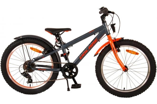 Volare Rocky children's bike - 20 inch - Grey-Orange - 6 speed - Prime Collection