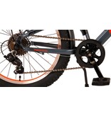 Volare Rocky children's bike - 20 inch - Grey-Orange - 6 speed - Prime Collection