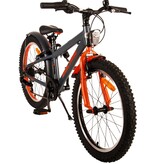 Volare Rocky children's bike - 20 inch - Grey-Orange - 6 speed - Prime Collection
