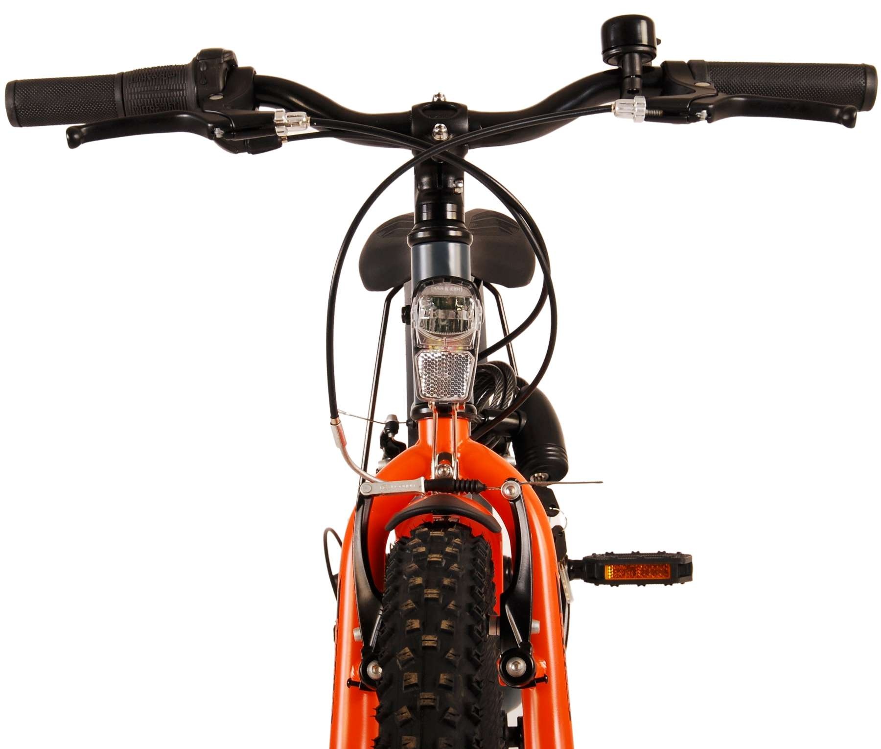 Volare Rocky children's bike - 20 inch - Grey-Orange - 6 speed - Prime Collection