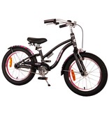 Volare Miracle Cruiser Kinderfiets - Meisjes- 16 inch - Mat Zwart - Prime Collection