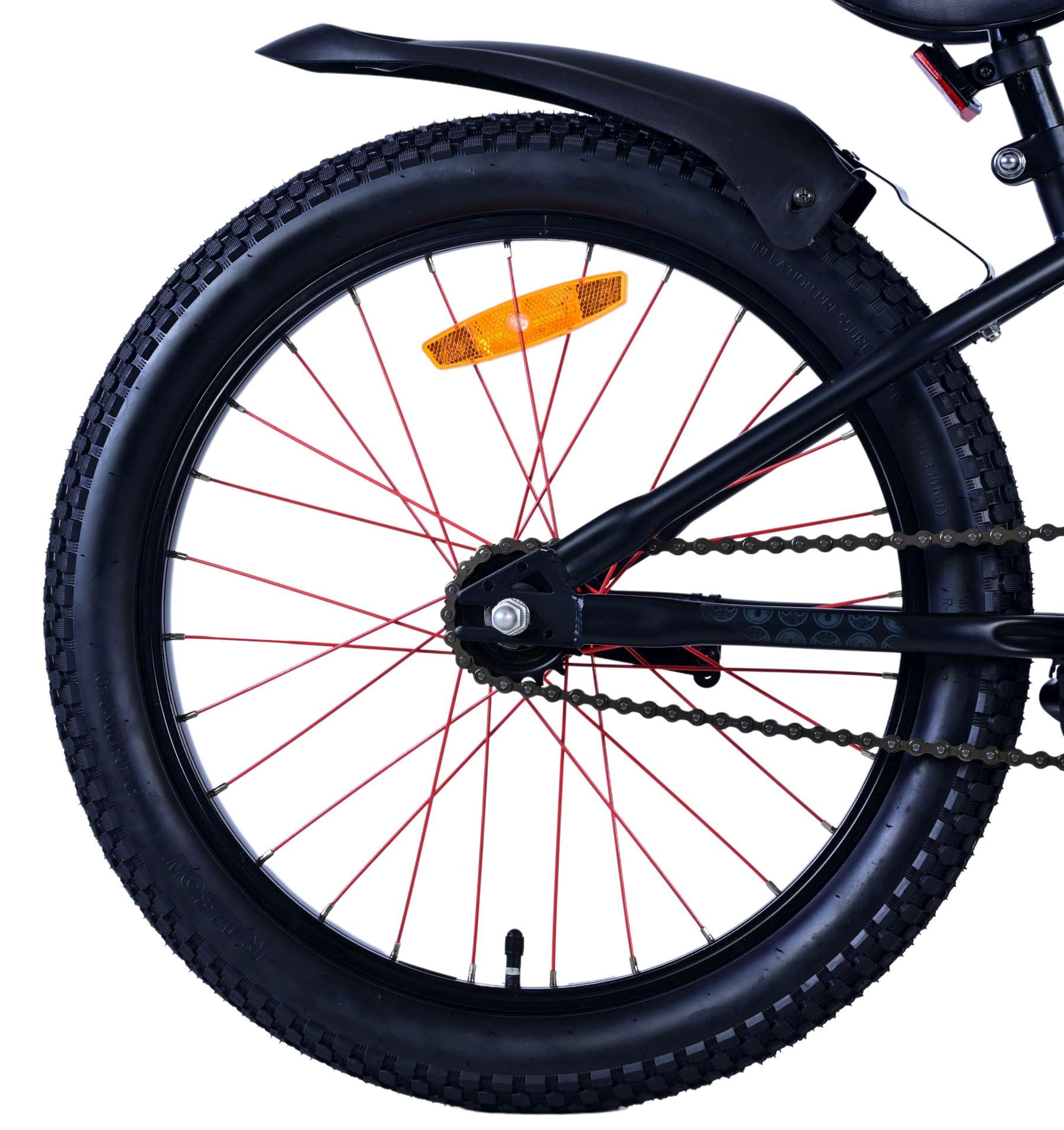 Spider-Man - Children's bicycle - Boys - 20 inch - Matt Black