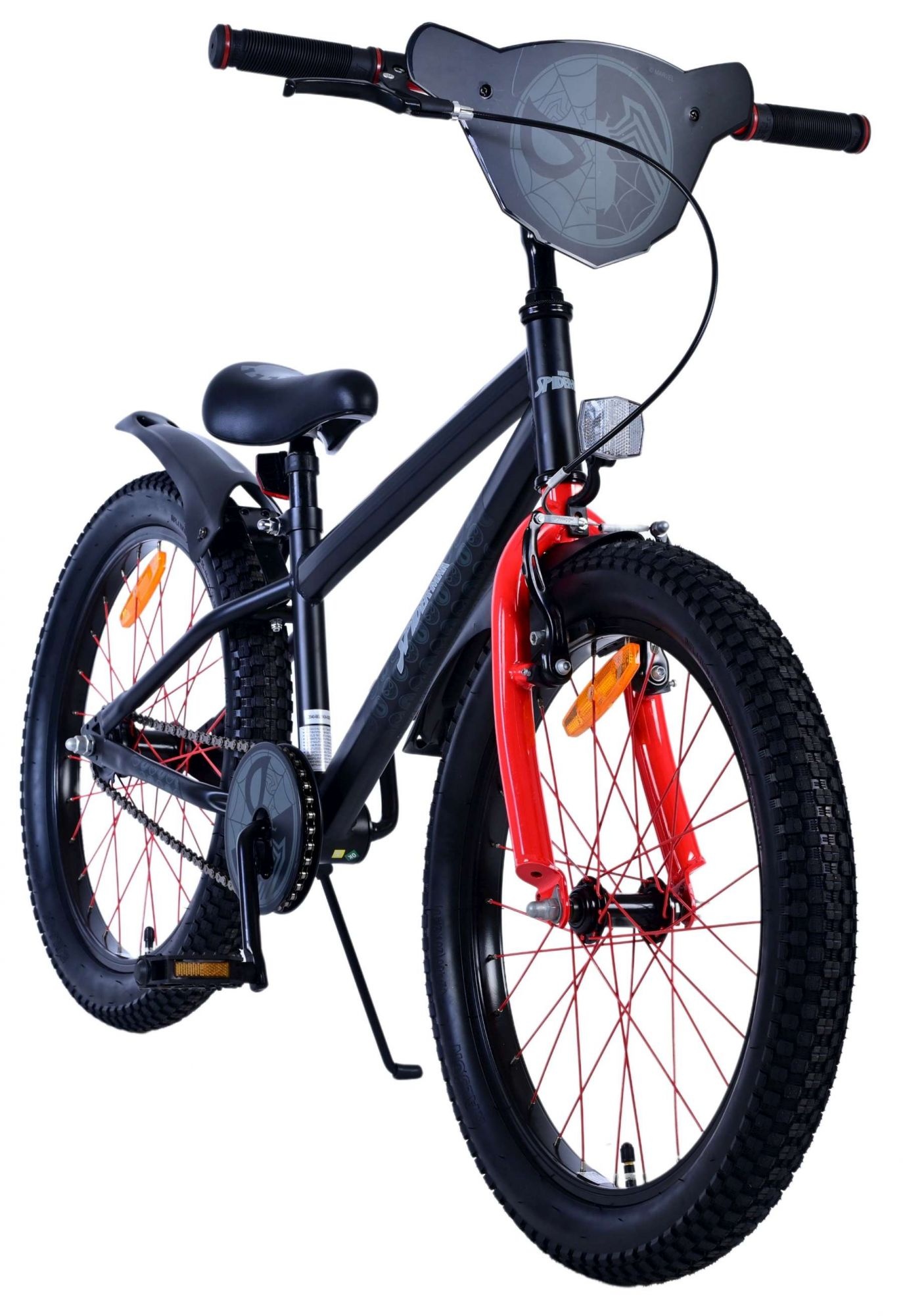 Spider-Man - Children's bicycle - Boys - 20 inch - Matt Black