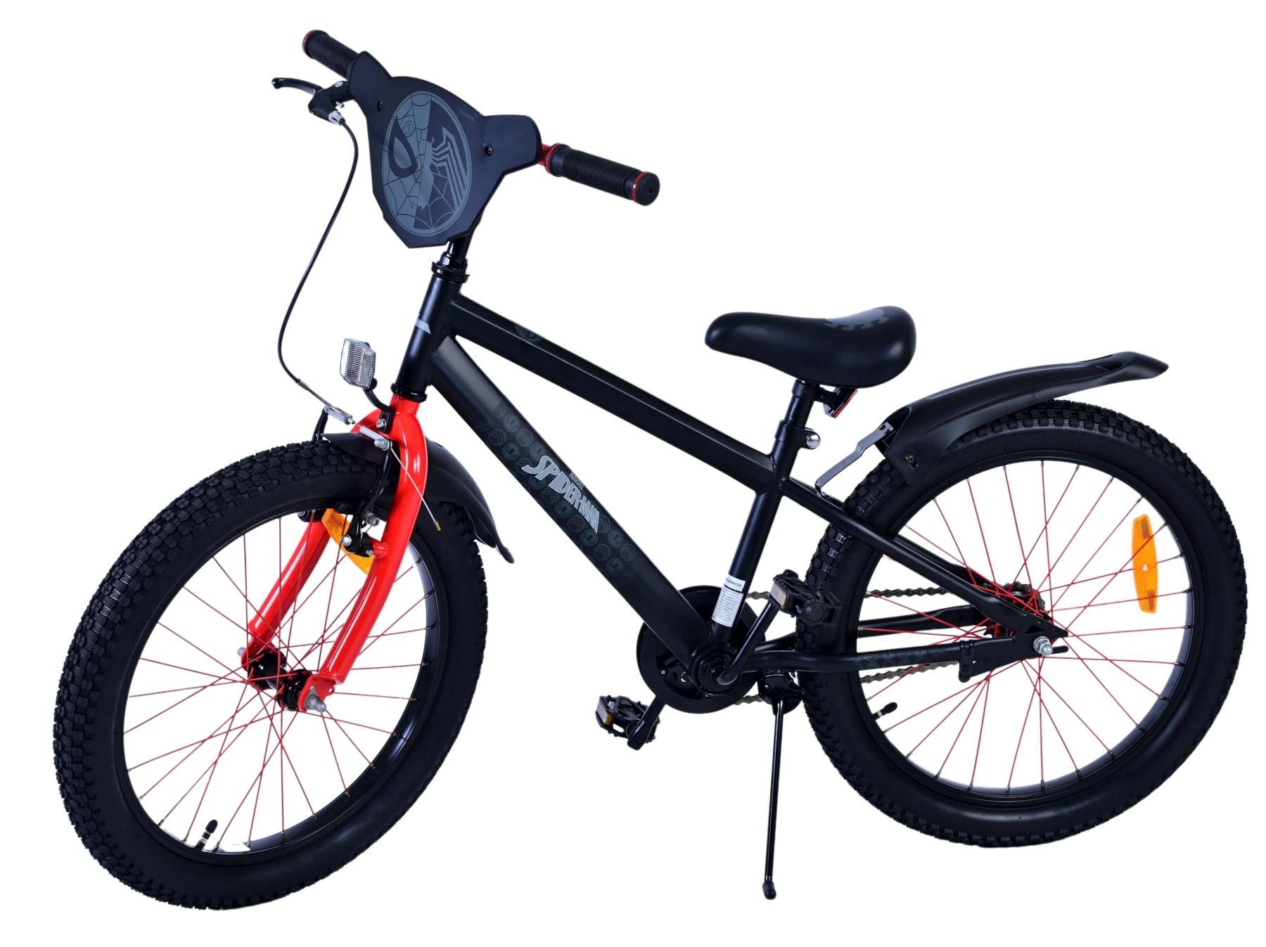 Spider-Man - Children's bicycle - Boys - 20 inch - Matt Black